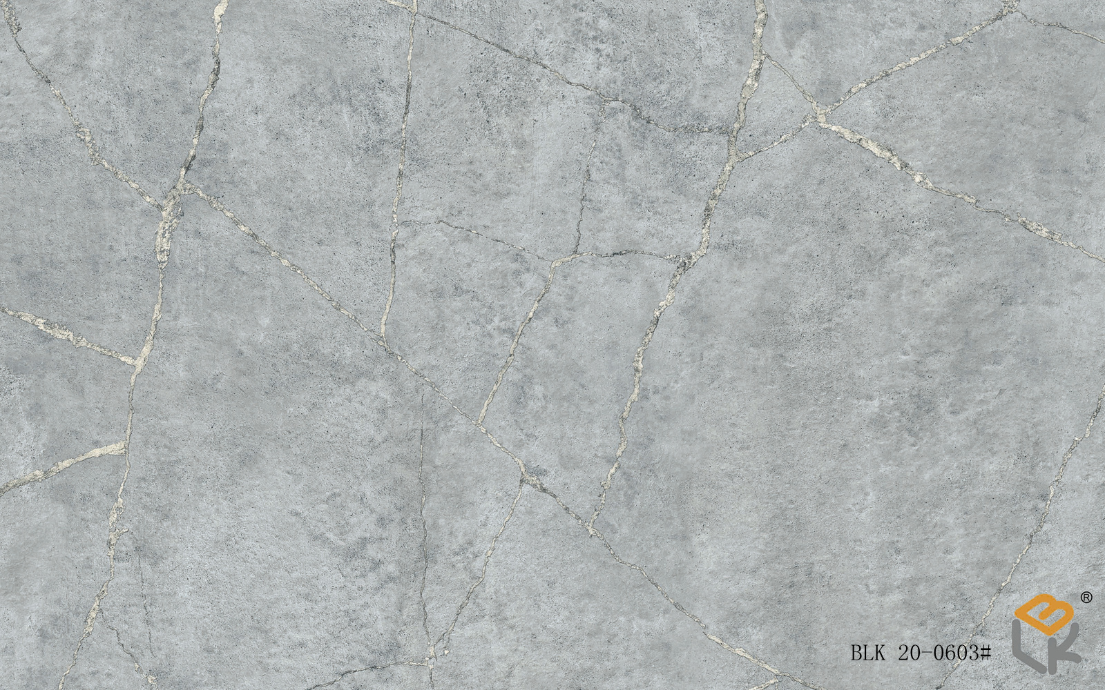 宝利康阿里斯石纹银色系列三聚氰胺饰面多层板